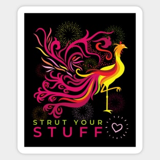 Strut Your Stuff Sticker